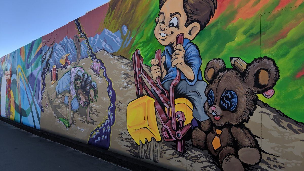 mural from wall