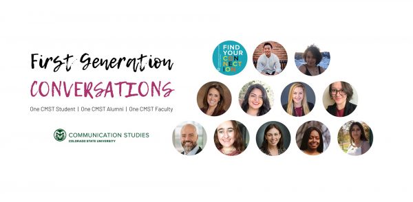 headshots of students and alumni participating in first generation conversations