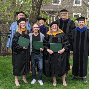 First Ph.D. cohorts graduates