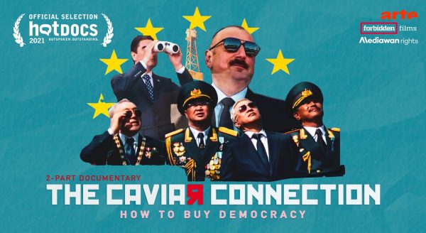 Film poster for The Caviar Connection: How to Buy Democracy