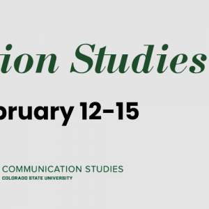 Join us for Communication Studies week from February 12-15