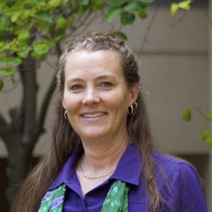 Headshot of Elizabeth Terry-Emmot who graduated from the Communication Studies department and now works at Colorado State University. 