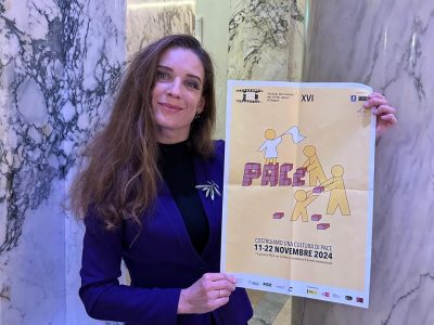 Associate Professor Julia Khrebtan-Hörhager at the Naples Film Festival