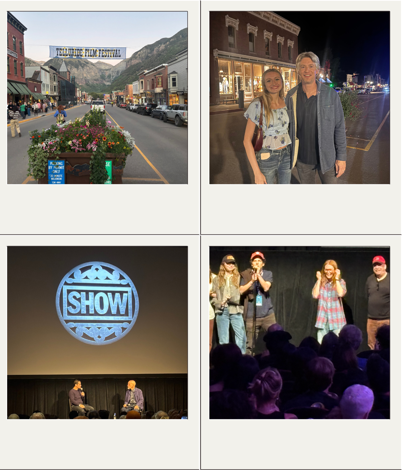 Scenes from the Telluride film festival